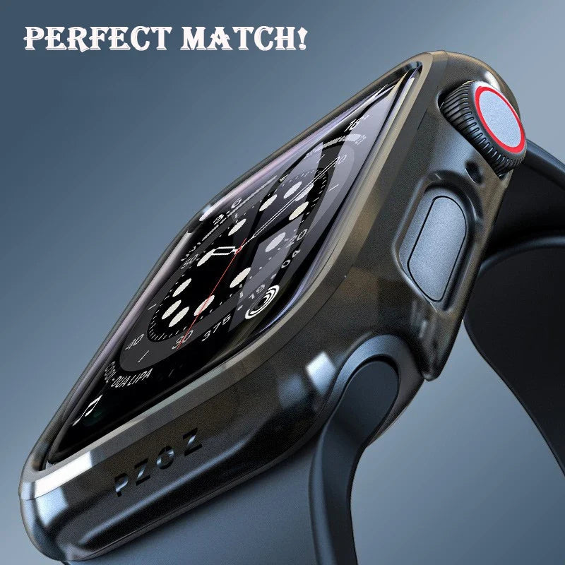Apple Watch Series 1–3 Hard Case with Built-in Screen Protector
