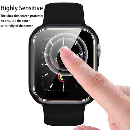 Apple Watch Series 1–3 Hard Case with Built-in Screen Protector