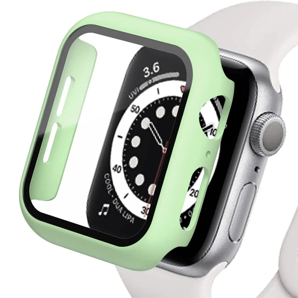 Apple Watch Series 1–3 Hard Case with Built-in Screen Protector