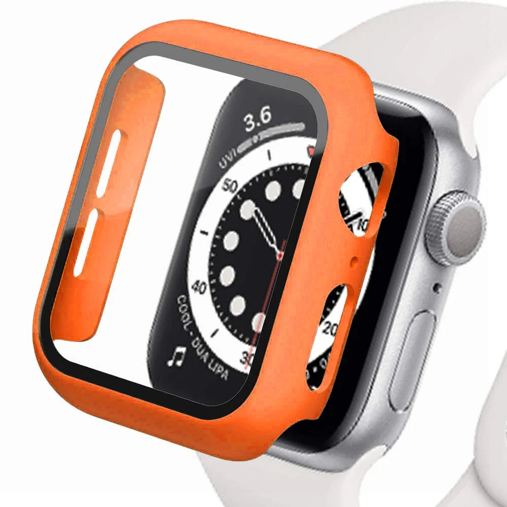 Apple Watch Series 1–3 Hard Case with Built-in Screen Protector