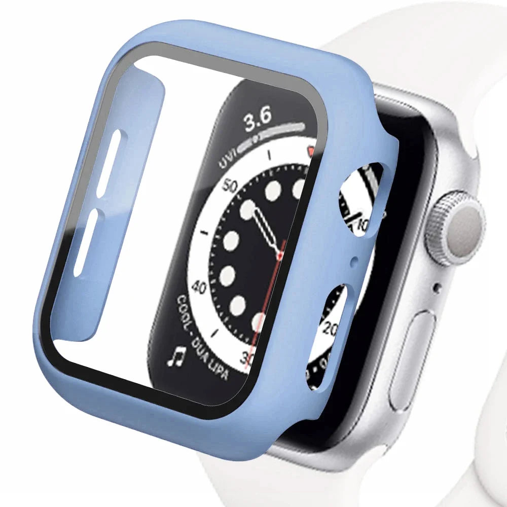 Apple Watch Series 1–3 Hard Case with Built-in Screen Protector